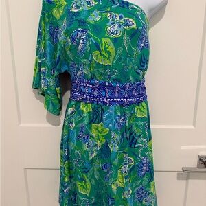 NWOT Lilly Pulitzer one shoulder romper
